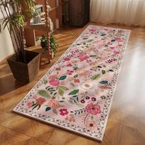 Miegamojo Kilimas Bėgikas Kilimas Lovos Šoninis Ilgas Grindų Kilimėlis Minkštas Pūkuotas Kilimas Gėlių Pastoralinis Stilius Namų Dekoro Kilimai Svetainei 40x120cm