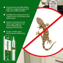 Gecko atbaidytojas patalpoms Oorch Reptilijų masalas gelis Nešiojamas švelnus Gecko masalas gelis Vejai Baldui Verandai Patio Butui China Mainland