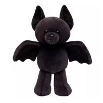 40cm Build Bear pliušinis žaislas Skeletas Šikšnosparnis Osbourne Oficiali Roko Žvaigždė Kolekcinis minkštas žaislas su metaliniais dygliais Helovino dovana Bat