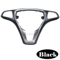Automobilio vairo apdailos dangtelis Mercedes Benz A B C CLA CLS W176 W246 W205 W117 W218 W213 C300 C63 CLS550 C180 C200 C260 B200 juoda