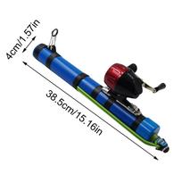 Compact Fishing Catapult Rod Extendable Portable Fish Bait Launching Equipment Sturdy Lightweight Catapult Fishing Reel