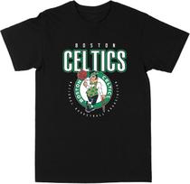 Philcos NBA Boston Celtics logotipas kontūras juodi marškinėliai S juoda