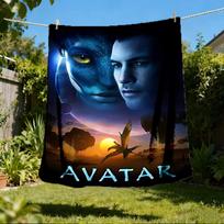 1 vnt. Avatar Lauko minkštas pledas Itin pliušinis, šiltas, universalus ir lengvai prižiūrimas stovyklavimui ir 80x120cm