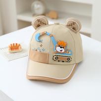 Žavinga maža meškutė Vaikų kepuraitė nuo saulės - miela unisex kūdikio beisbolo kepuraitė 1-3 Years 46-51cm Adjustable