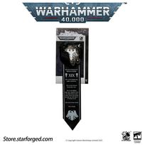 Starforged Star Casting, Warhammer 40K Peripheral Crow Guard Brooch Pendant Dark Crow Watcher Honor Badge Dark Crow Watcher Medal of Honor