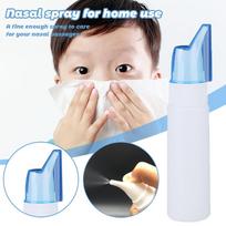 Profesionalus nosies praplovimo valiklis Nosies irigatorius Skalavimo buteliukas Alerginio rinito prevencija Suaugusiems Vaikams priežiūra Neti puodeliai