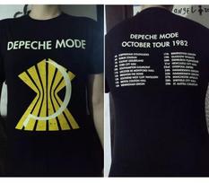 Depeche Mode Koncertinis Turas 1982 2 Pusės Pagrindinio Stiliaus Trumpomis Rankovėmis Unisex Marškinėliai S-5XL Unisex Marškinėliai XXXXL