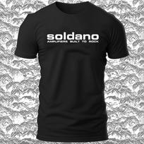 Naujas Soldano Build Amplification Logotipas Unisex Marškinėliai Juokingi Pagaminta JAV S dydžio iki 5XL Unisex Marškinėliai XXL