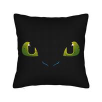 Cute dragon baby Toothless  HTTYD night fury Pillowcase Polyester Cushion Cover Gift Pillow Case Cover Bedroom Zipper 45X45cm 30cmx30cm