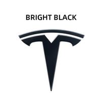 Automobilio lipdukas 2025 Karštas Tesla automobilio priekinis ženklelis Galinės bagažinės ženklelis Lipdukas Model 3 Mode Y metalinio logotipo pakeitimas galinis ir galinis log 3 front 1pcs