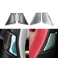 Sėdynės atlošo reguliavimo rankenėlė Mercedes-Benz C/E klasės automobiliams (A2079108506 A2079108606) Matte Electroplated Left