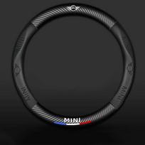 Automobilio vairo dangtelis Kvėpuojantis Neslystantis Oda Automobilio Dekoras Mini Cooper S R55 R56 R50 R53 R60 F55 F56 Priedai juoda