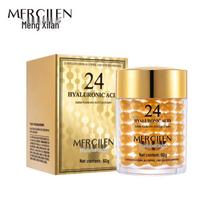 Mengxi Lan 24K Gold Hyaluronic Acid Eye Cream, 60g - Reduces Wrinkles and Fine Lines, Lifts and Firms for Eye Care.