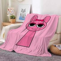 Muzikiniai Žaidimai S-sprunki Antklodė Šilta Ir Minkšta Tinka Miegamajam Svetainei Sofa-lova Biurui Kelionėms Stovyklavimui 30x40in