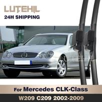 Skirta Mercedes-Benz CLK klasės W209 C209 CLK 200 240 270 280 320 350 500 550 55 63 AMG Priekinio stiklo valytuvų šluotelės Priekinio stiklo 22 +22 2PCS