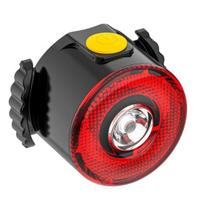 Dviračio galinis žibintas su stabdžių jutikliu, atsparus vandeniui, įkraunamas per USB, lauko, MTB, plento, kalnų dviračių, naktinio važiavimo įspėjamoji galinė lempa juoda