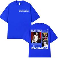 2026 Summer Rapper Eminem Marshall Byuce Mathers Album Graphic Tee Shirt Mens Hip Hop Vintage 100 Pure Cotton Printed Tshirt S