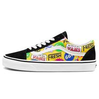 Vans Old Skool Spalvoti raidės Daugiaspalvis Multi Color Vans VN0A3WKT4RR 36.5