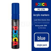 UNI POSCA PC-17K Water-based Acrylic Marker for Posters and Graffiti juoda - nr. 24 spalva