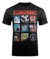 SCORPIONS REMASTERED Marškinėliai Vyrams ir Moterims Trumpomis Rankovėmis Retro Hip Hop Y2k Viršutiniai Drabužiai Prekinio Ženklu Marškinėliai Vasaros Vyriški Gatvės Apranga 2XL