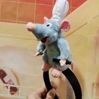 Disney Ratatouille Plaukų lankelis Animacinis pliušinis lėlės galvos apdangalas Platus segtukas galvai Kūrybiškas dekoras Mergaitės gimtadienio dovanos