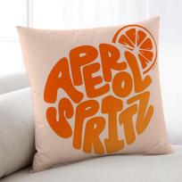 A-Aperol S-Spritz-ES Logo pagalvėlės užvalkalas namams Patalynė sofai svetainė pagalvės užvalkalas paprastas minkštos odos pagalvėlės užvalkalas šventei dovana 12x12Inch