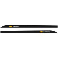 Anglies pluošto automobilio durų šoninės juostelės lipdukas Anti-scratch Refit Lipdukas Chevrolet Cruze Equinox Captiva Trax Malibu Tahoe Impala Sonic