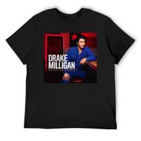 Dallas Fort Worth Drake Milligan T-Shirt essential t shirt fashion shirts plain rapper graphic tees tee shirts for men S juoda