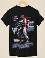 Robocop - Movie Poster Inspired Unisex Black T-Shirt Unisex T-Shirt XXXXL