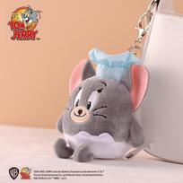 Originali HUGKIS Tom & Jerry Tuffy pelės pliušinė žaislinė pagalvė Official Warner Licensed