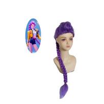 NAUJA Filmo Kpop Vaikams Mergaitėms Cosplay Perukas Demono Medžiotojai Violetiniai Juodi Raudoni Ilgi Plaukai Helovino Cosplay Rekvizitas