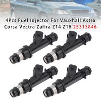 4 vnt. Kuro purkštukai Vauxhall Astra Corsa Vectra Zafira Z14 Z16 25313846