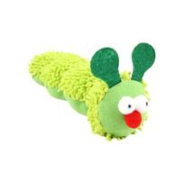Caterpillar Plush Cat Chew Toys Catnip Molar Cat Teaser Interaction Toy Clean Mouth Resistant Cat Chew Stress Relieving Pet Toys