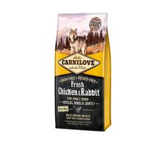 Carnilove Fresh Chicken&Rabbit Adult begrūdis, šunims, 1,5 kg