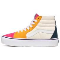Vans Mini Cord SK8 HI Platform 2.0 Baltas/Geltonas/Raudonas Moteriški Vans VN0A3TKNWVY 36