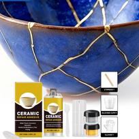 50 ml Keramikos taisymo rinkinys Klijai Molio Auksinis taisymo rinkinys Vonios kriauklei Praustuvo plokštei Menas Amatas Figūrėlėms Skulptūroms Virtuvės kriauklei CN