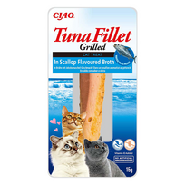 Ciao tuno filė sultinyje skanėstas katėms, 15 g