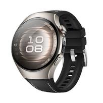 Originalus prabangus odinis dirželis Huawei Watch 5 46MM be tarpų Guminis dirželis Huawei Watch 5 42mm Verslo greito atsegimo dirželis For Huawei 5 42mm juoda