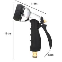 Metal Nozzle High Pressure Metal Irrigation Water Gun Rust Prevention with Rubber Handle for Car Garden Lawn Wash for Cleaning juoda