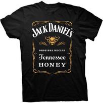 Jack Daniels Tennessee Honey SS Marškinėliai-juodi-didelio dydžio S įvairiaspalvis