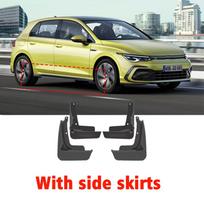 Car Mud Flaps For Volkswagen VW Golf 8 R Line Accessories MK8 GTE GTD GTI -2024 4x Fender Splash Guard Front Rear Mudguards Without side skirts