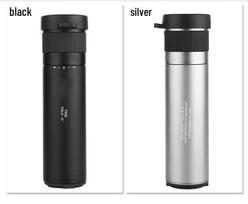 BRESSER 7x32 HD All-Metal Wide-Angle Monocular Telescope with Large Eyepiece Black Monocular