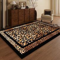 Europos Leopardas Aukštos kokybės kilimas Svetainė Namų dekoravimas Laisvalaikio sofa Didelio ploto kilimai Miegamasis Lovagalis Neslystanti grindų danga 60x90cm