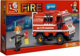 „Sluban Fire blocks“ maža gaisrinė mašina (M38-B0276)