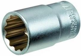 Galvutė TOPEX 12-Kabriaunė 1/2" Cr-V 32mm