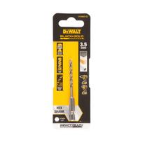 Grąžtas metalui HEX 1/4, 3,5 mm, DeWALT