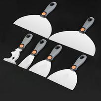Nerūdijančio plieno gipso kartono glaistymo grandiklis, glaistyklė, sienų valymo kastuvėlis, statybiniai įrankiai 2/4/6/8/10 colių 2 inch FO4040 1pc