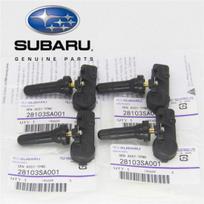 4x OEM TPMS padangų slėgio jutikliai 28103SA001 28103AJ00A, skirti „Subaru WRX“