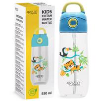Vaikiška vandens gertuvė 550 ml (džiunglės) – kasdieniam naudojimui namuose, mokykloje ir kelyje