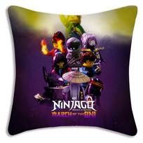 Šaunus žaidimas Ninjago pagalvių užvalkalai Animacinis sofa Dekoratyvinis namai Dvipusis spausdinimas Trumpas pliušas Mielas pagalvės užvalkalas 30cmx30cm
